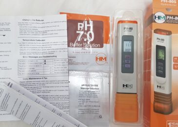 Hướng dẫn sử dụng và hiệu chỉnh bút đo pH (HM DIGITAL – USA Model: PH-80)
