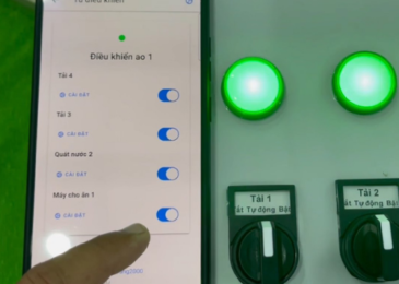 Nuôi tôm công nghệ 4.0 | Chủ động điều khiển thiết bị điện – Dũng Cá